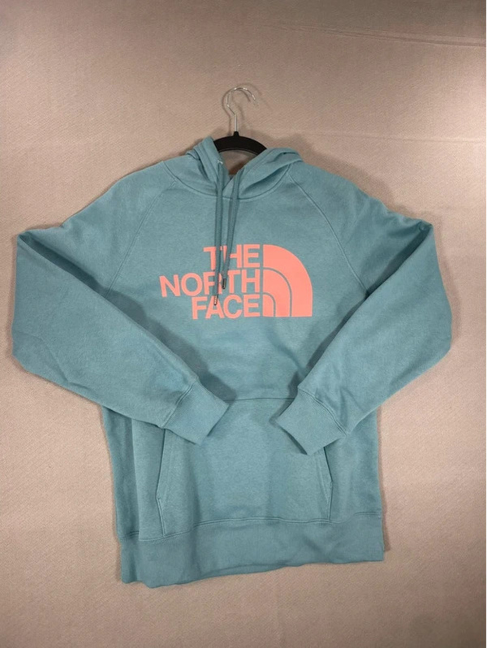 Northface algae blue hoodie size L